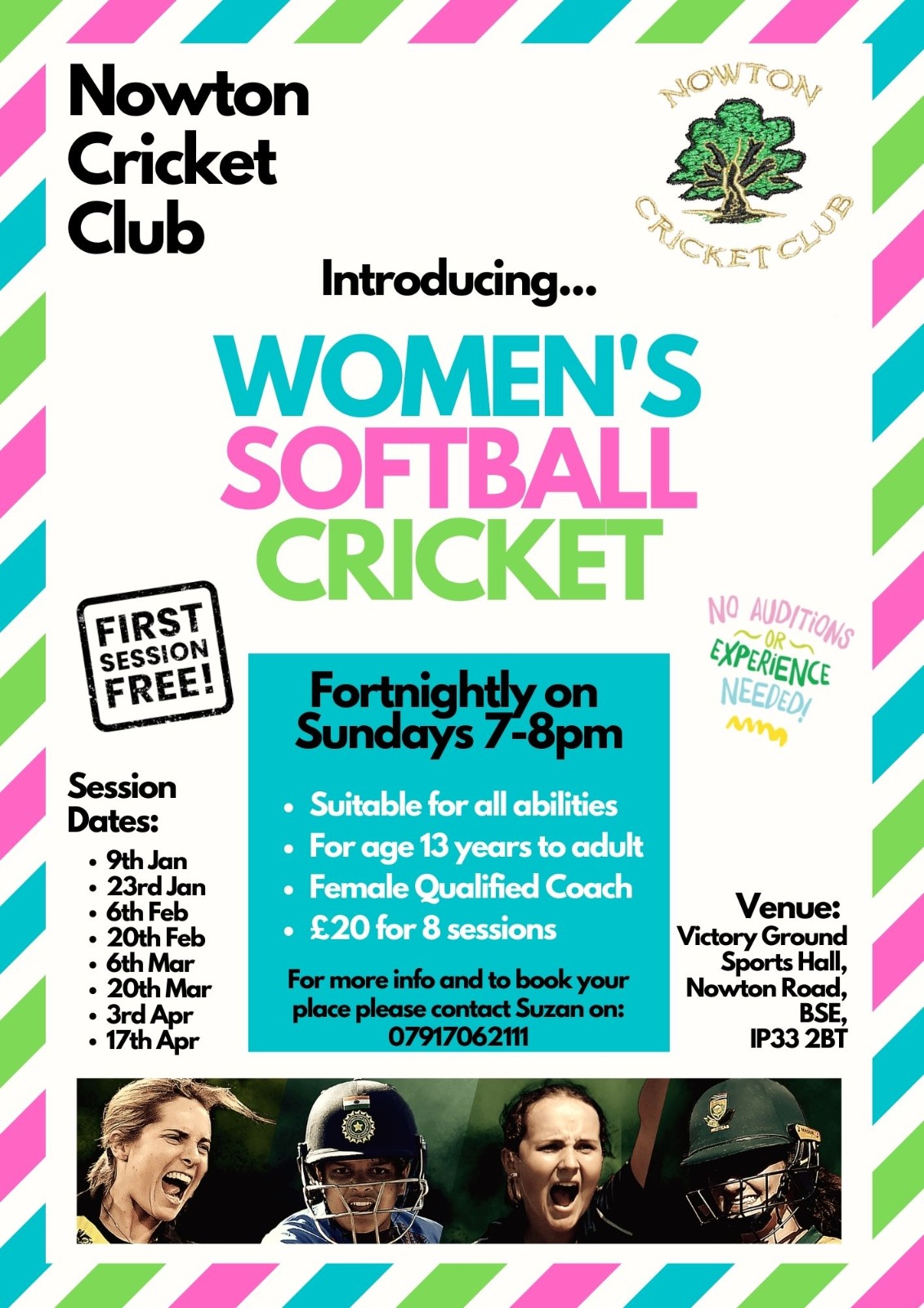 Women’s Softball Cricket at Nowton CC Suffolk Cricket Limited