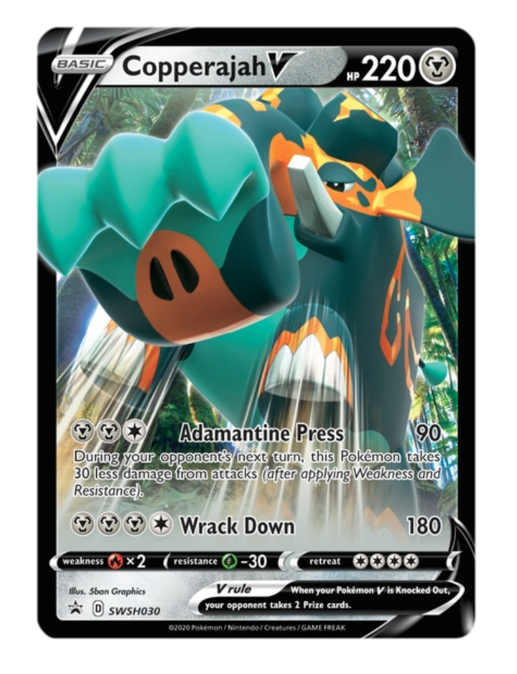 Pokémon Trading Card Game CopperajahV Box Sugacane Toys