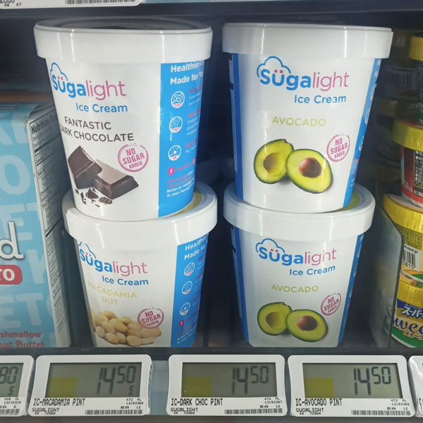 NTUC Ice Cream Sugar Free Choices at FairPrice Finest and Xtra outlets