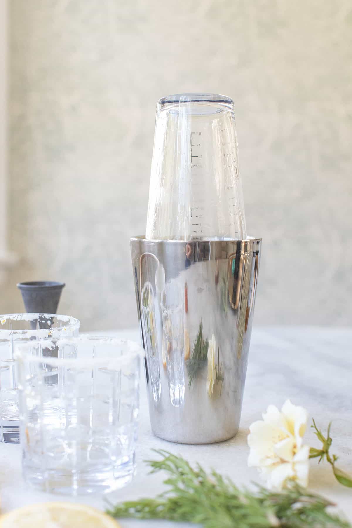 Easy Lemon Margarita Recipe on The Rocks Sugar and Charm