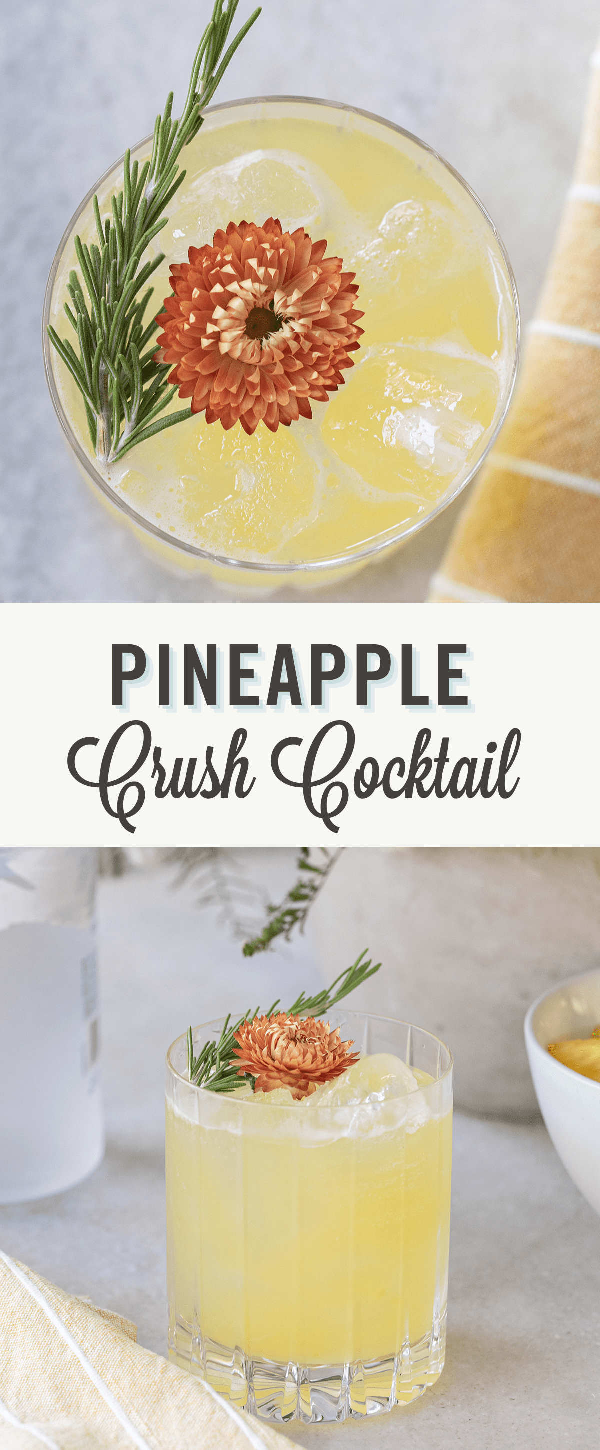 How to Make the Perfect Pineapple Crush Cocktail Sugar and Charm