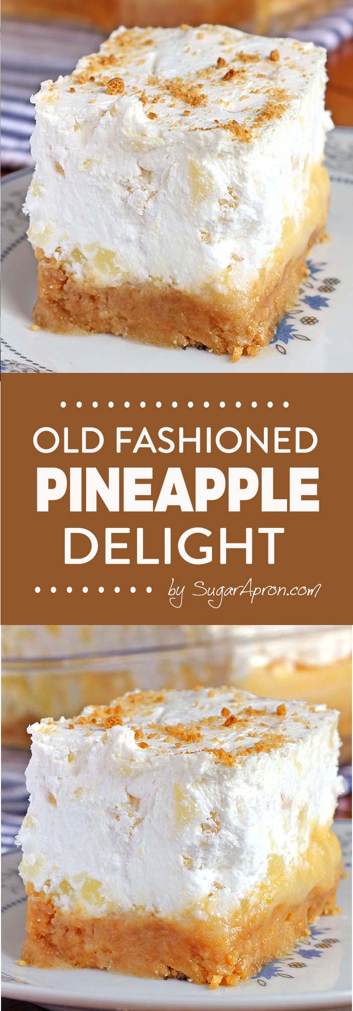 Pineapple Delight Dessert Sugar Apron