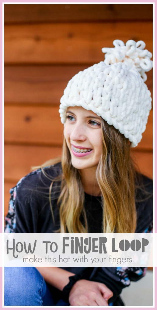 How To Finger Knit A Hat