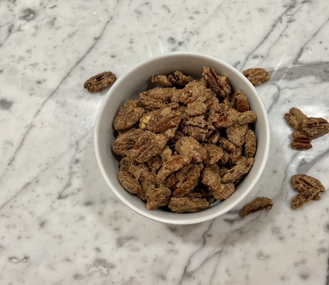 Cinnamon Vanilla Spiced Pecans 1/2 Lb. Bag SUGAR BEET KITCHEN
