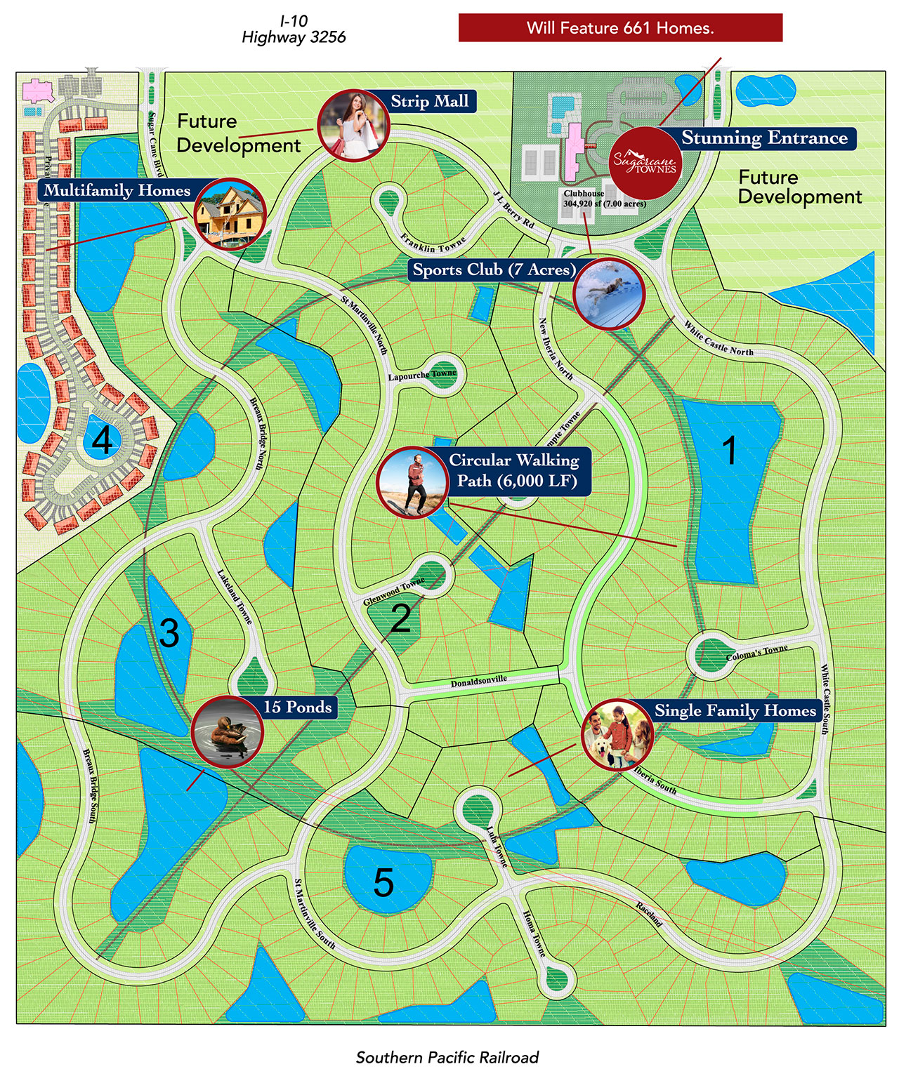 Site Plan Sugarcane Townes