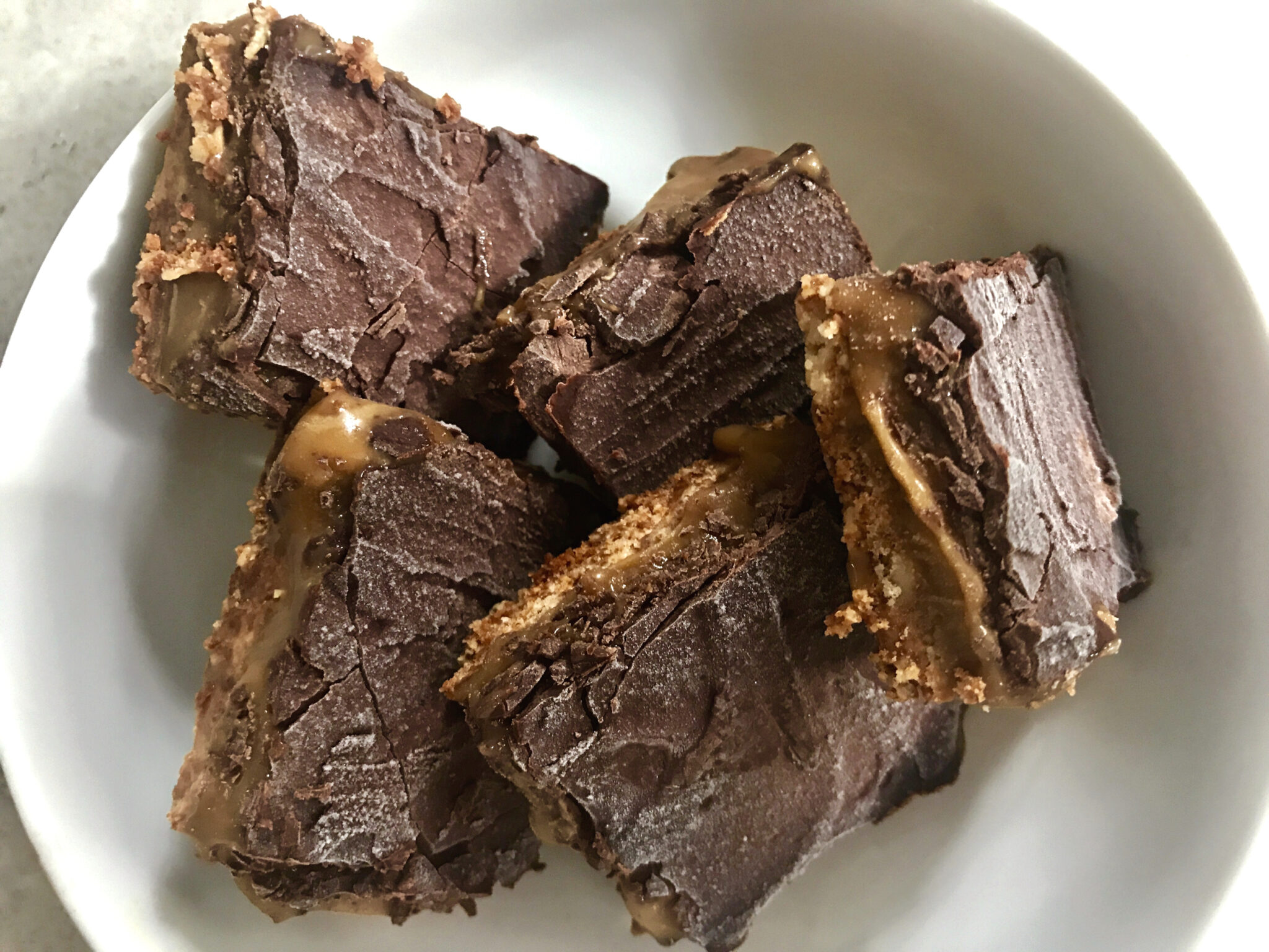 glutenfree millionaire's shortbread Sugar Doctor