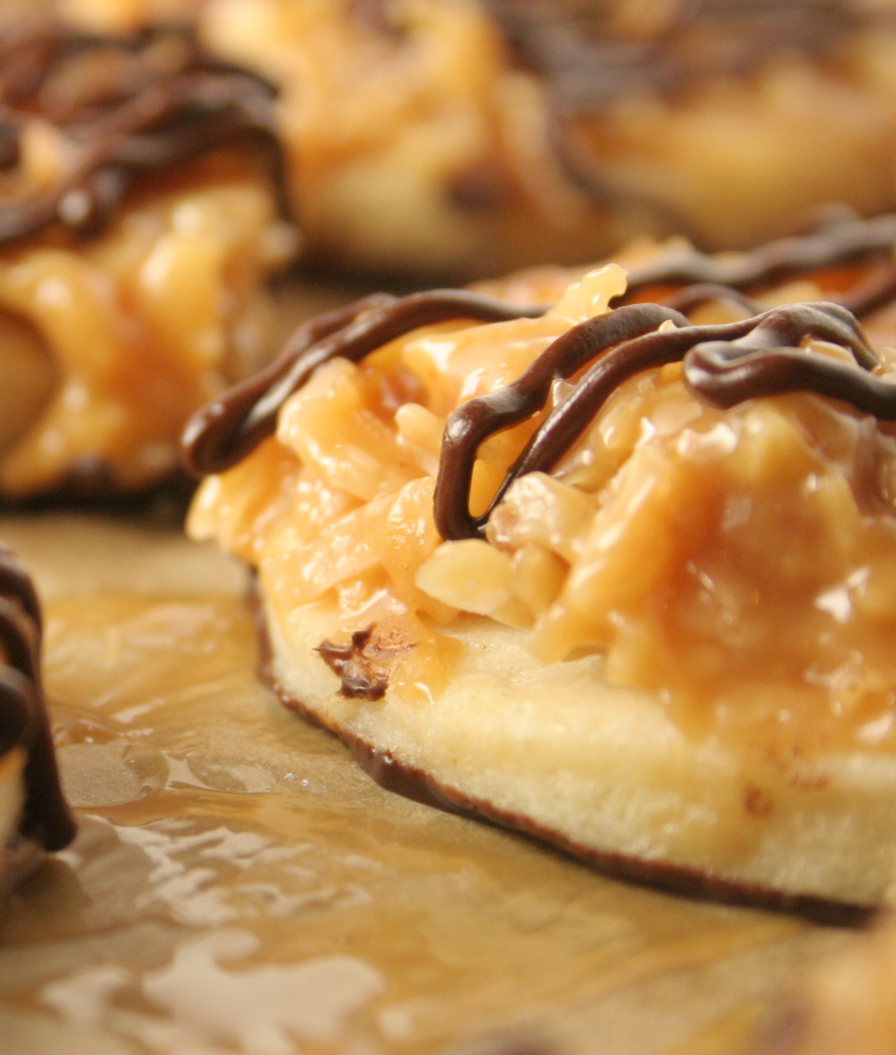 Girl Scout Samoas Cookies sugaredscapes
