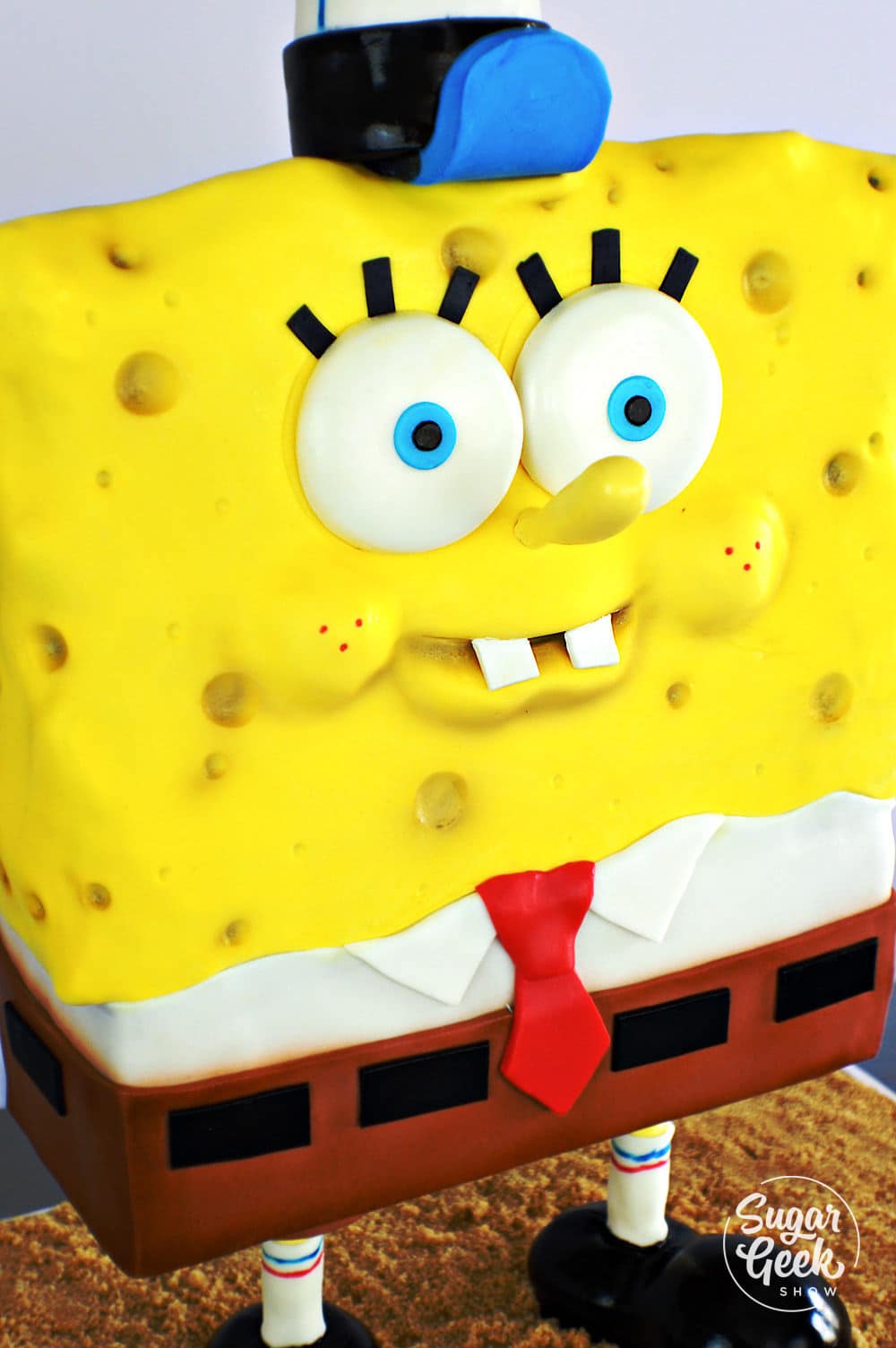 How To Make Spongebob Cake Spongebob Cake Designs + tutorials Sugar Geek Show