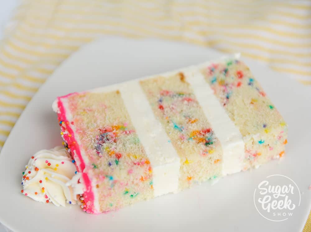 Funfetti Cake Recipe From Scratch + Video Tutorial Sugar Geek Show