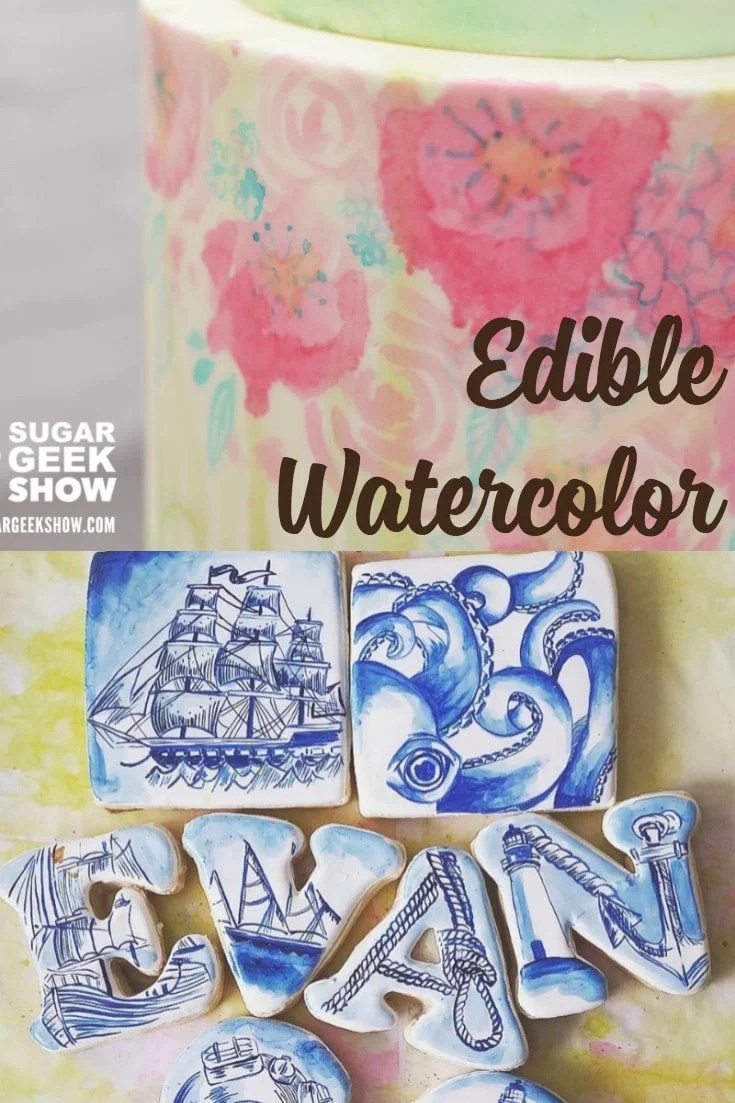 Edible Watercolor Recipe (Angela Nino) Sugar Geek Show