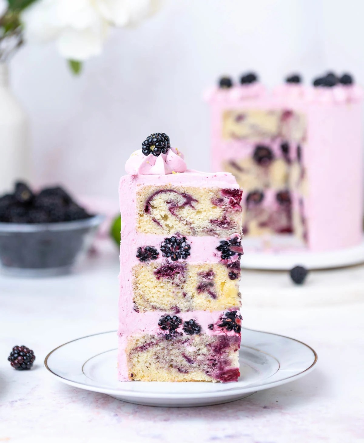 The Best Blackberry Cake Recipe Sugar Geek Show