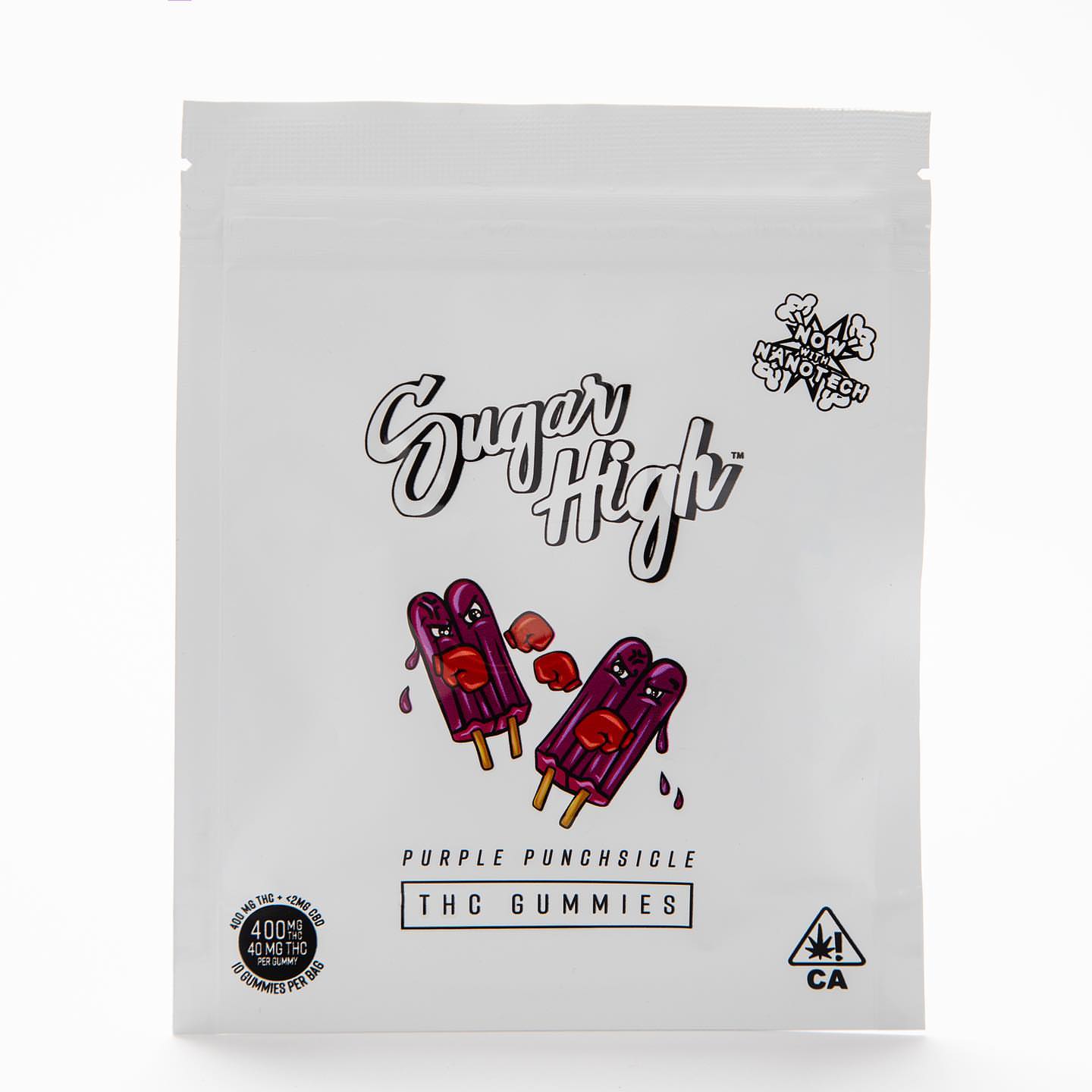 Sugar High Purple Punchsicle Thc Gummies