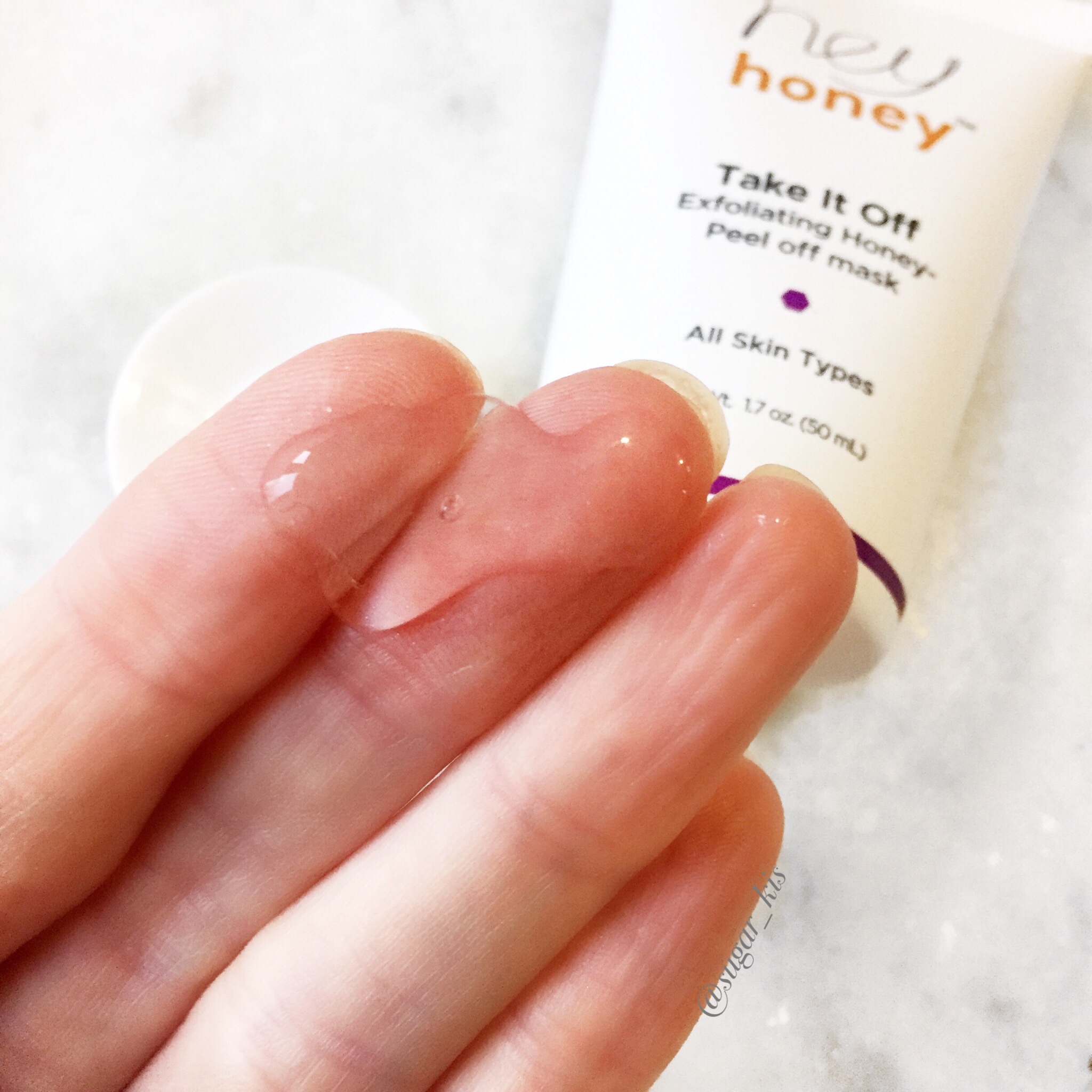 Hey Honey Come Clean Face Scrub and Take It Off! Peel Mask Review