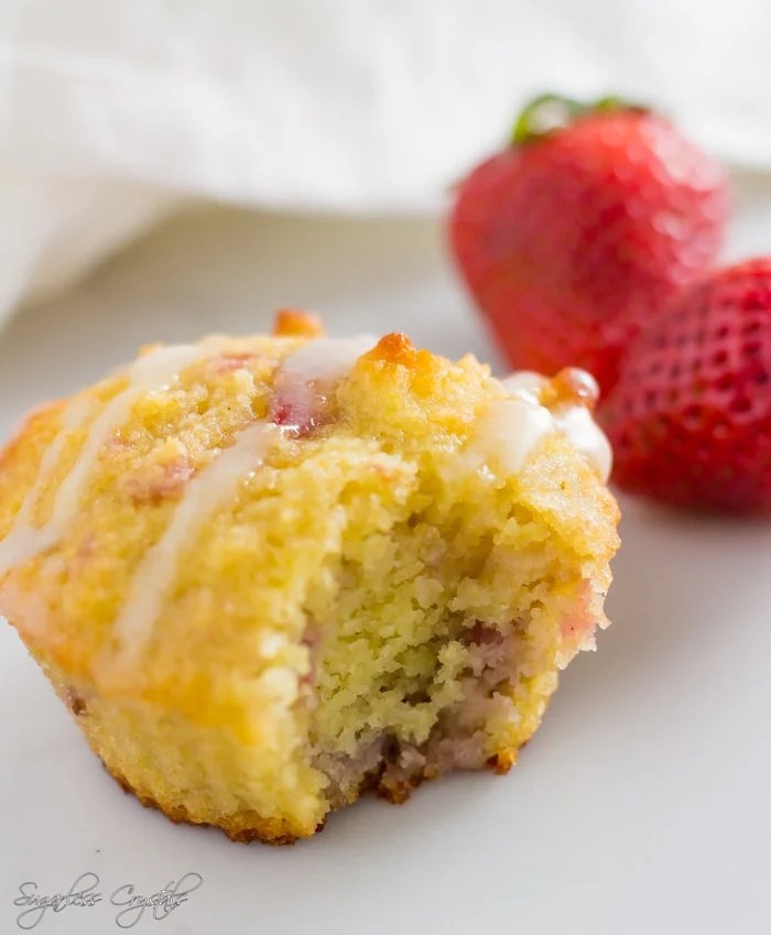 Keto Strawberry Muffins