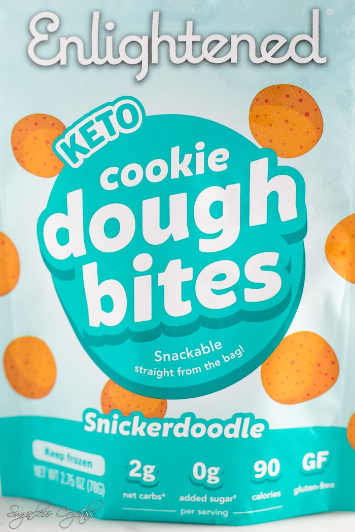 Enlightened Cookie Dough Bites Review Sugarless Crystals