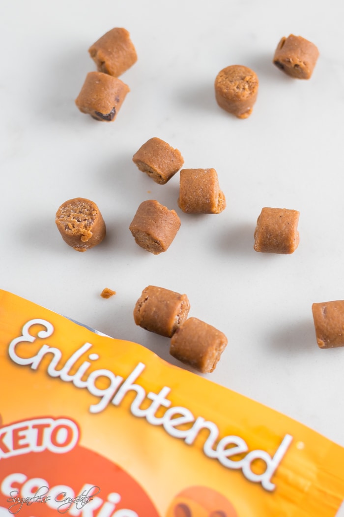 Enlightened Cookie Dough Bites Review Sugarless Crystals