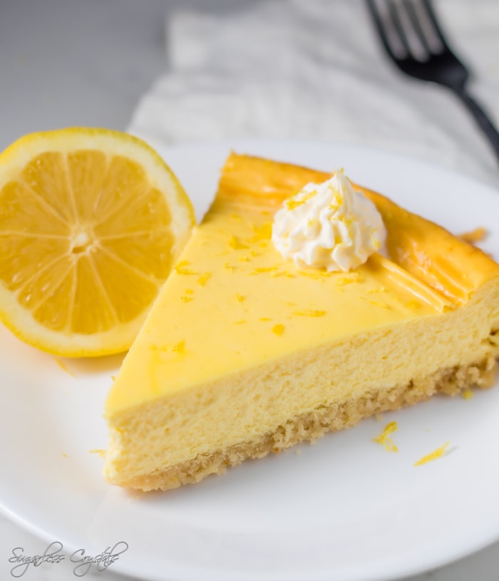 Keto Lemon Cheesecake