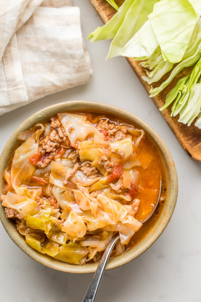 How To Make Perfect Cold Weather Keto Cabbage Soup