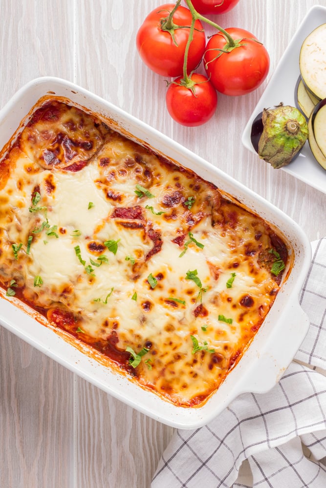 Keto Eggplant Parmesan