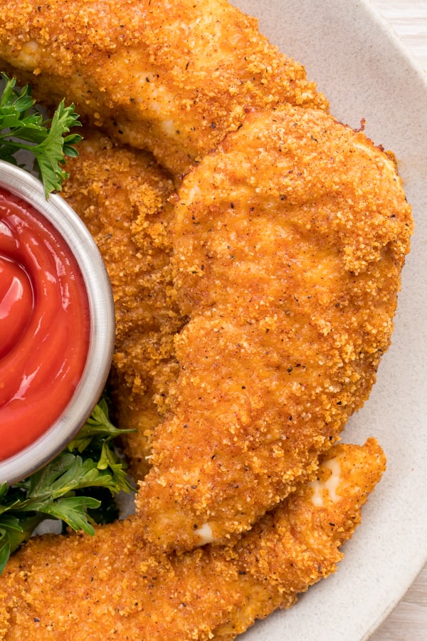Keto Chicken Tenders (Air Fryer, Oven Baked, Pan Fried)