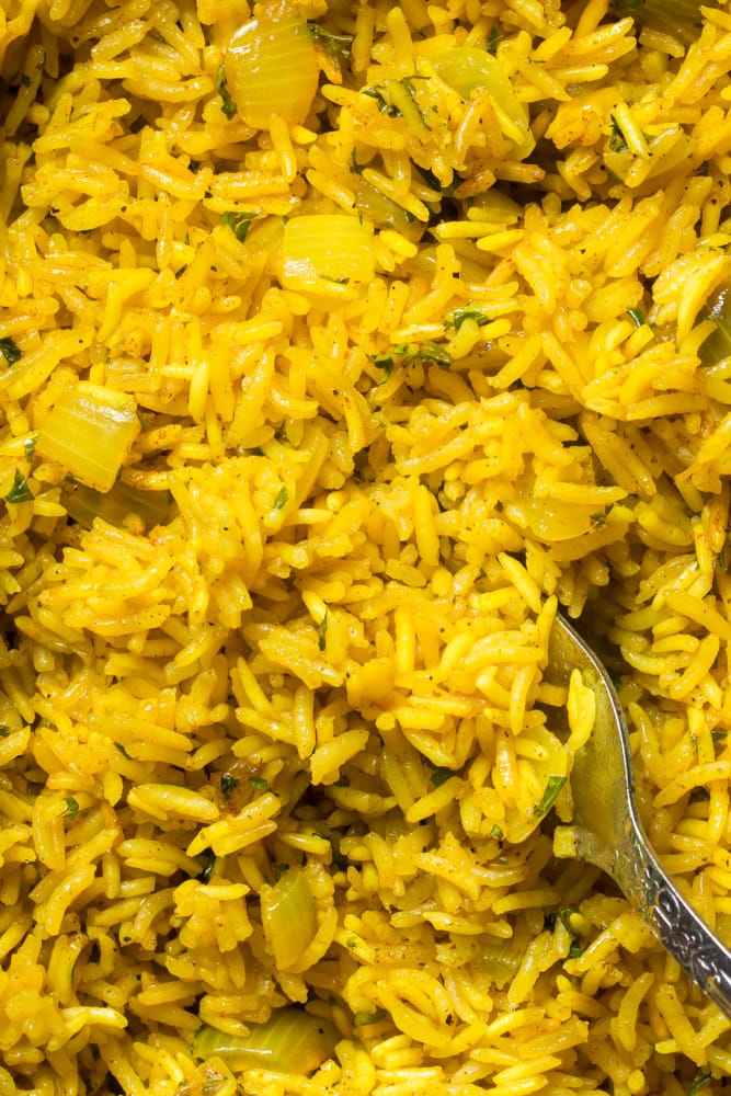 Easy Turmeric Rice Recipe