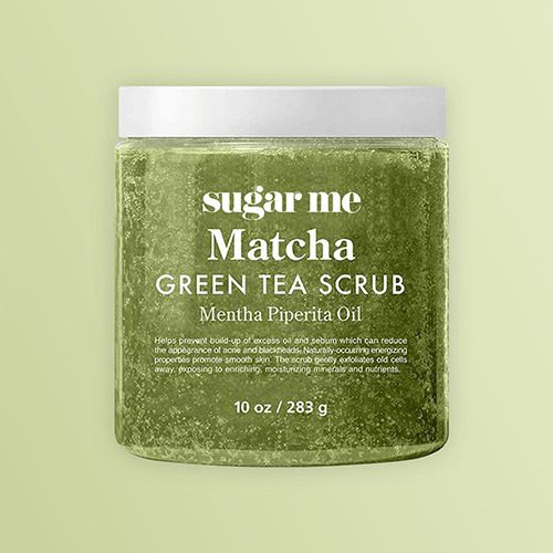 Matcha Green Tea Body Scrub For Women Sugar Me