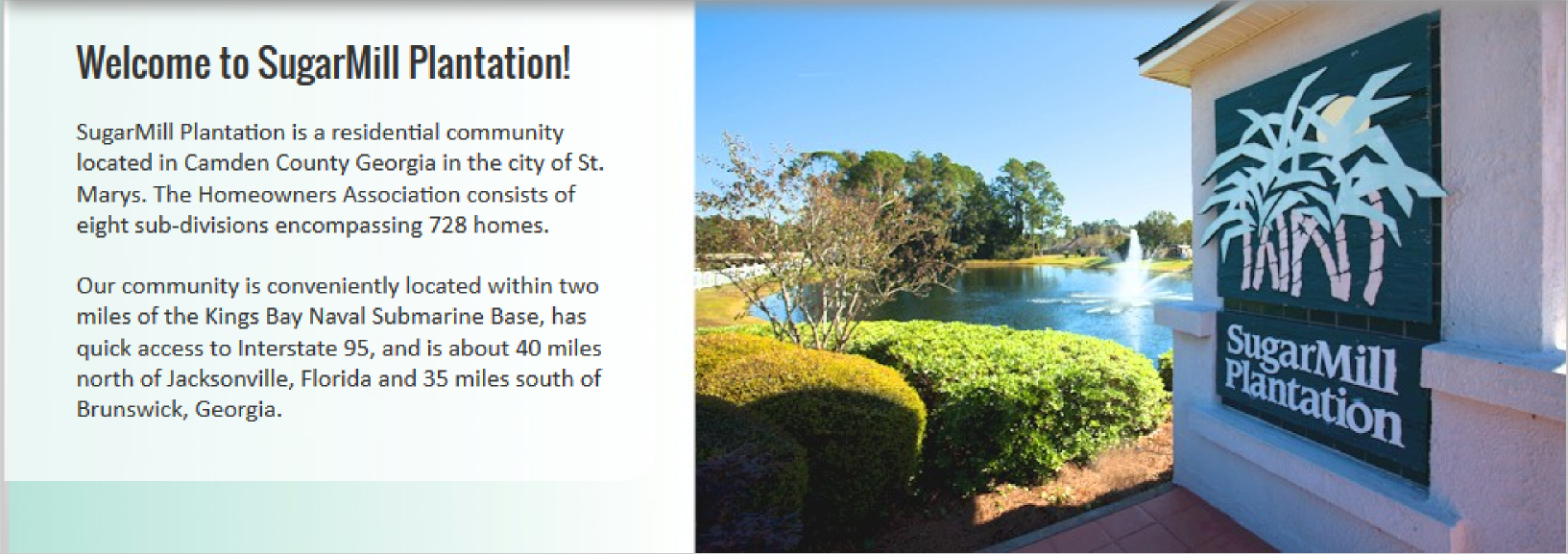 SugarMill Plantation Located in St. Mary's