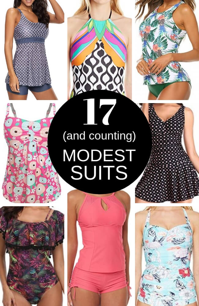 Cute Modest One Piece Swimsuits