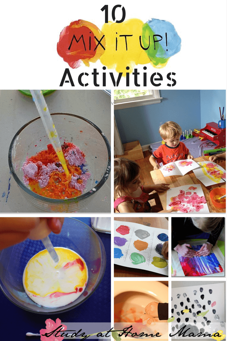 10 Colour Mixing Activities + Mix It Up Review ⋆ Sugar, Spice and Glitter