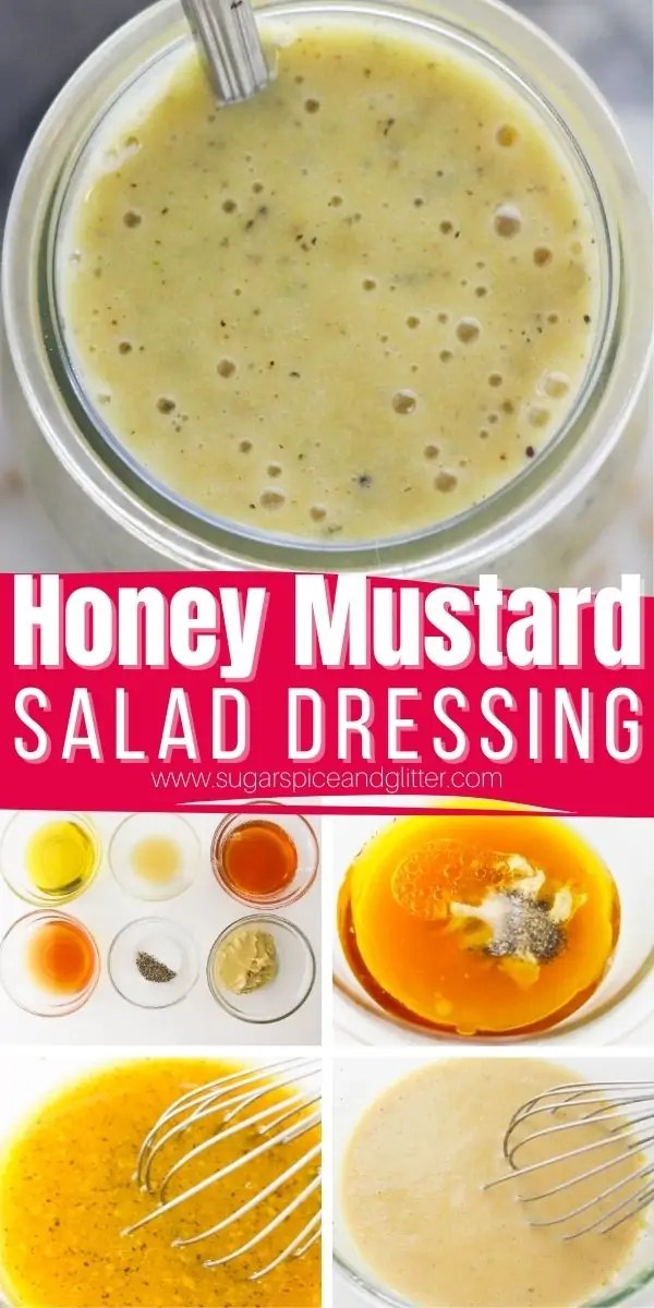 Honey Mustard Salad Dressing (with Video) ⋆ Sugar, Spice and Glitter