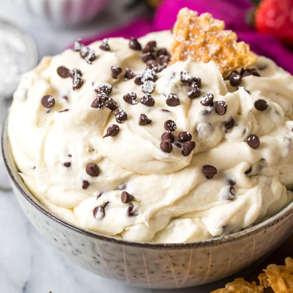 Cannoli Dip Sugar Spun Run