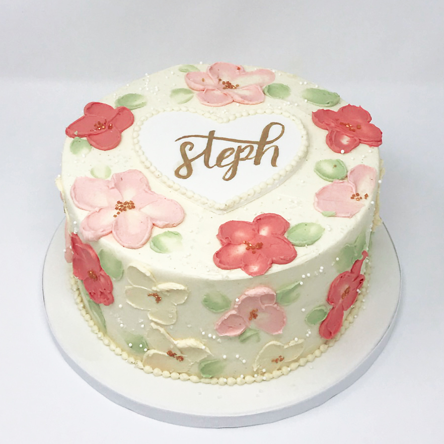 Abstract Flower Cake Sugar Suite