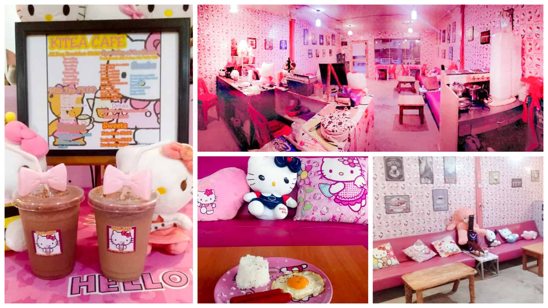 Kitea Café Cebu's first Hello Kittyinspired café