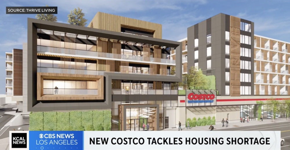 CBS South LA Costco Looks To Build 800 Apartments On Top Of Its