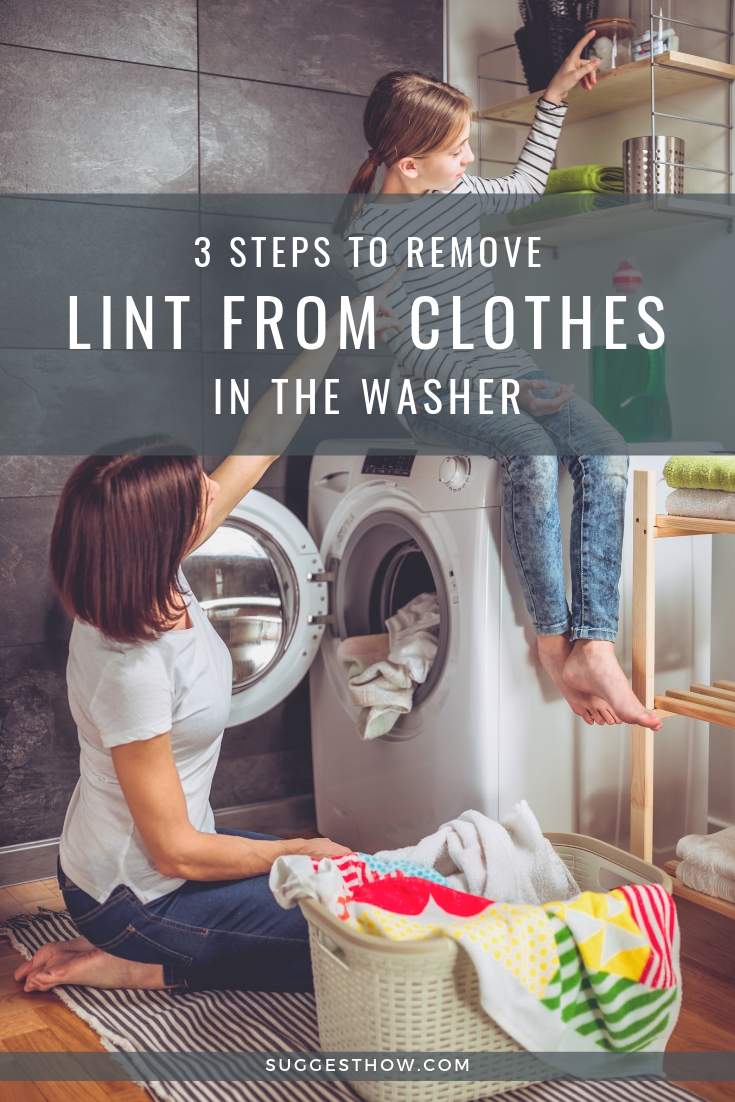 How to Remove Lint from Clothes in the Washer