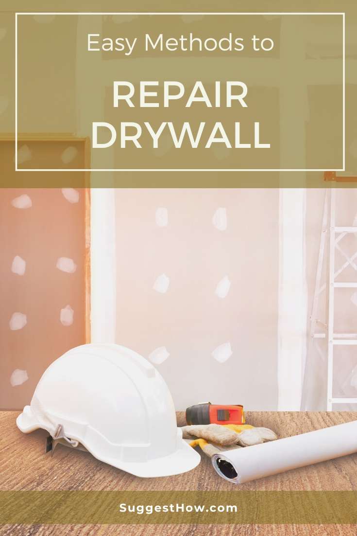 How to Repair Drywall Repairing Holes & Cracked Corners