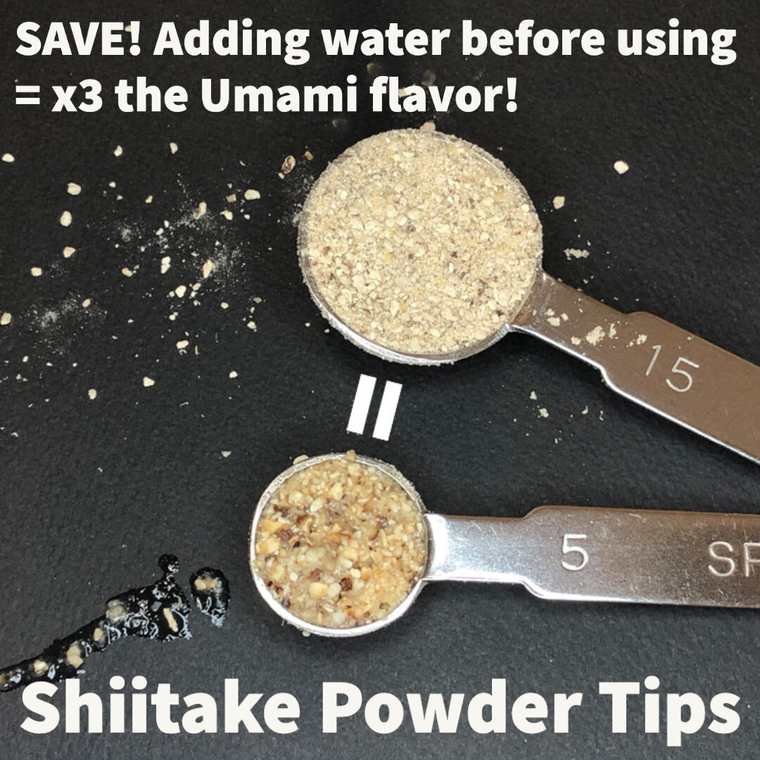 Shiitake mushroom powder Dried Shiitake mushroom