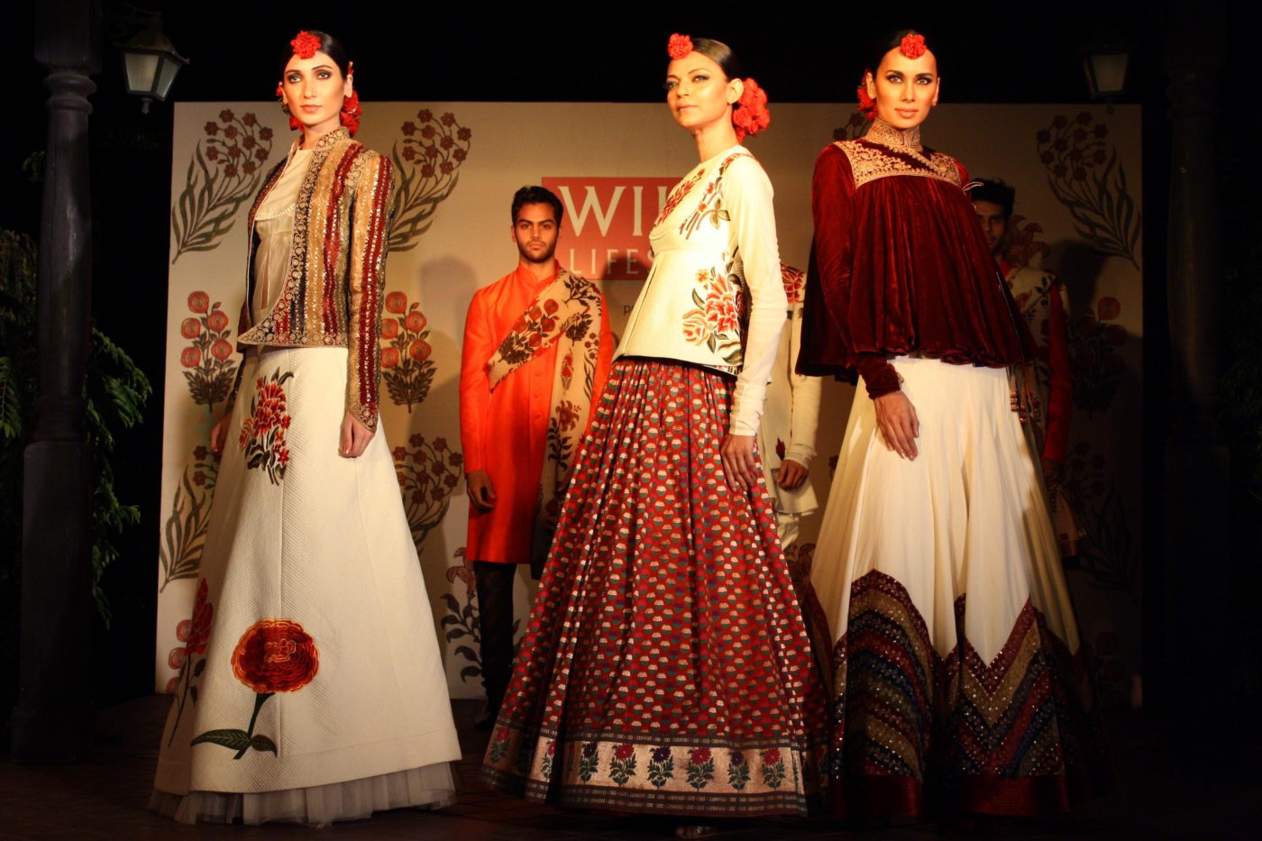 Rohit Bal's tribute to Kashmir new collection "Gulbagh" Suhaag