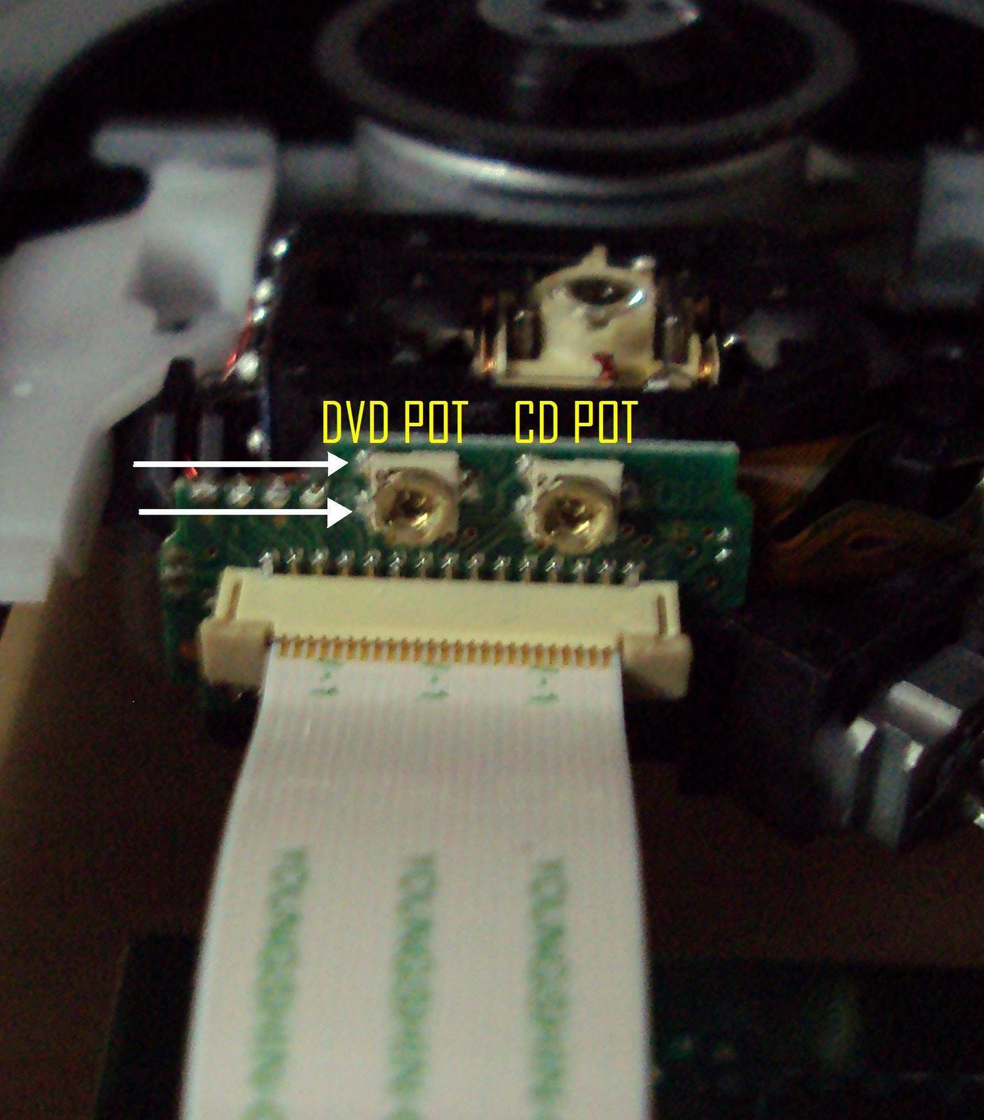 Pot Tweak for Xbox 360 Liteon Drive Suhas Tech