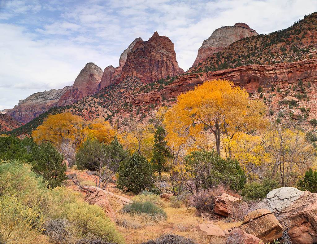Hiking Southern Utah Chinle Trail in Zion's west desert backcountry