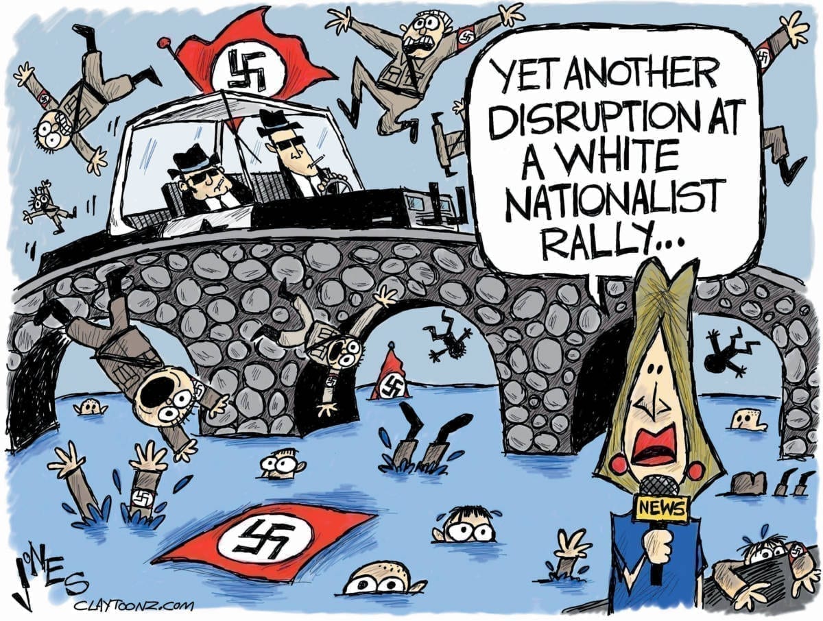CARTOON "Nazis Got The Blues" The Independent News Events Opinion More