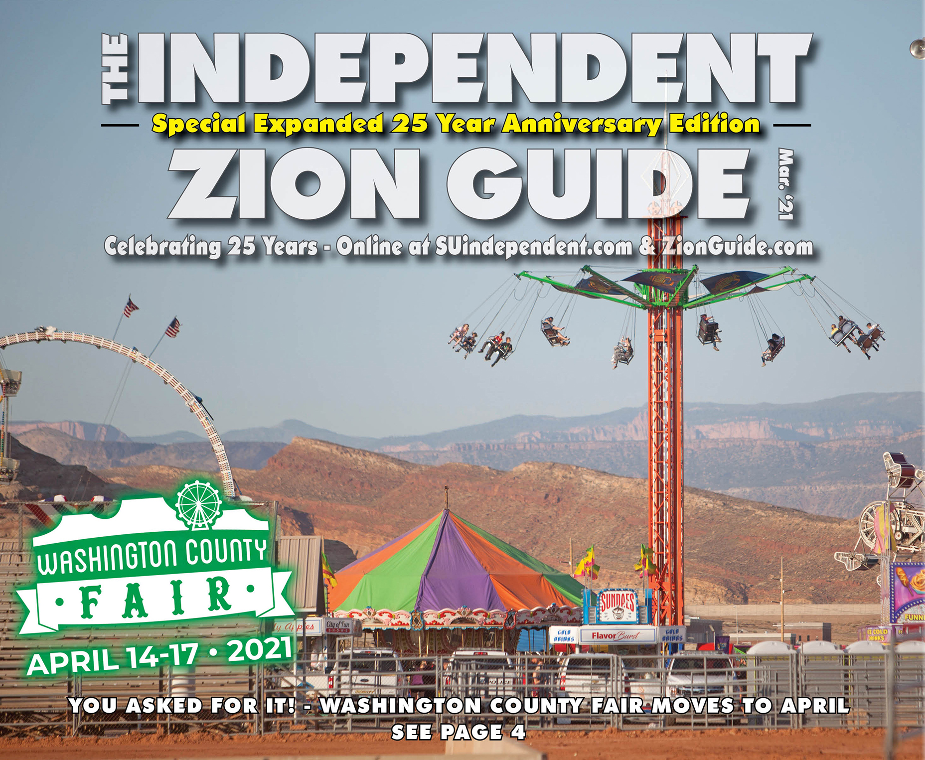 March 2021 Independent & Zion Guide Featuring The Washington County