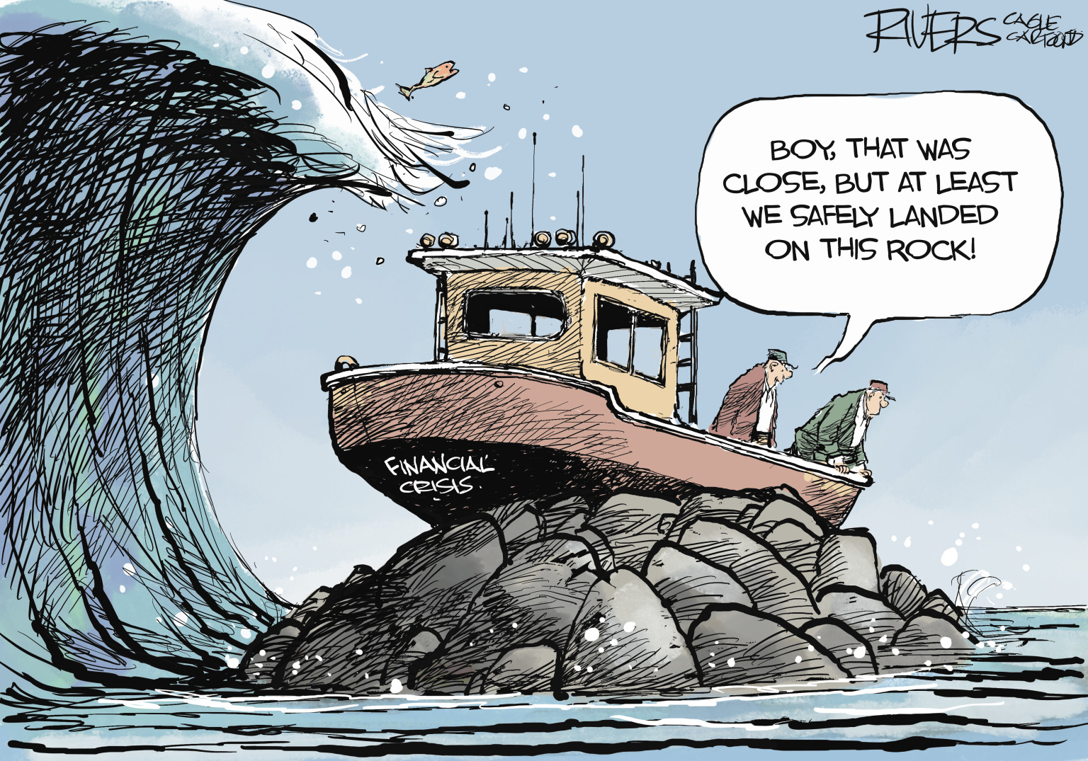 Editorial Cartoon On The Rocks The Independent News Events Opinion