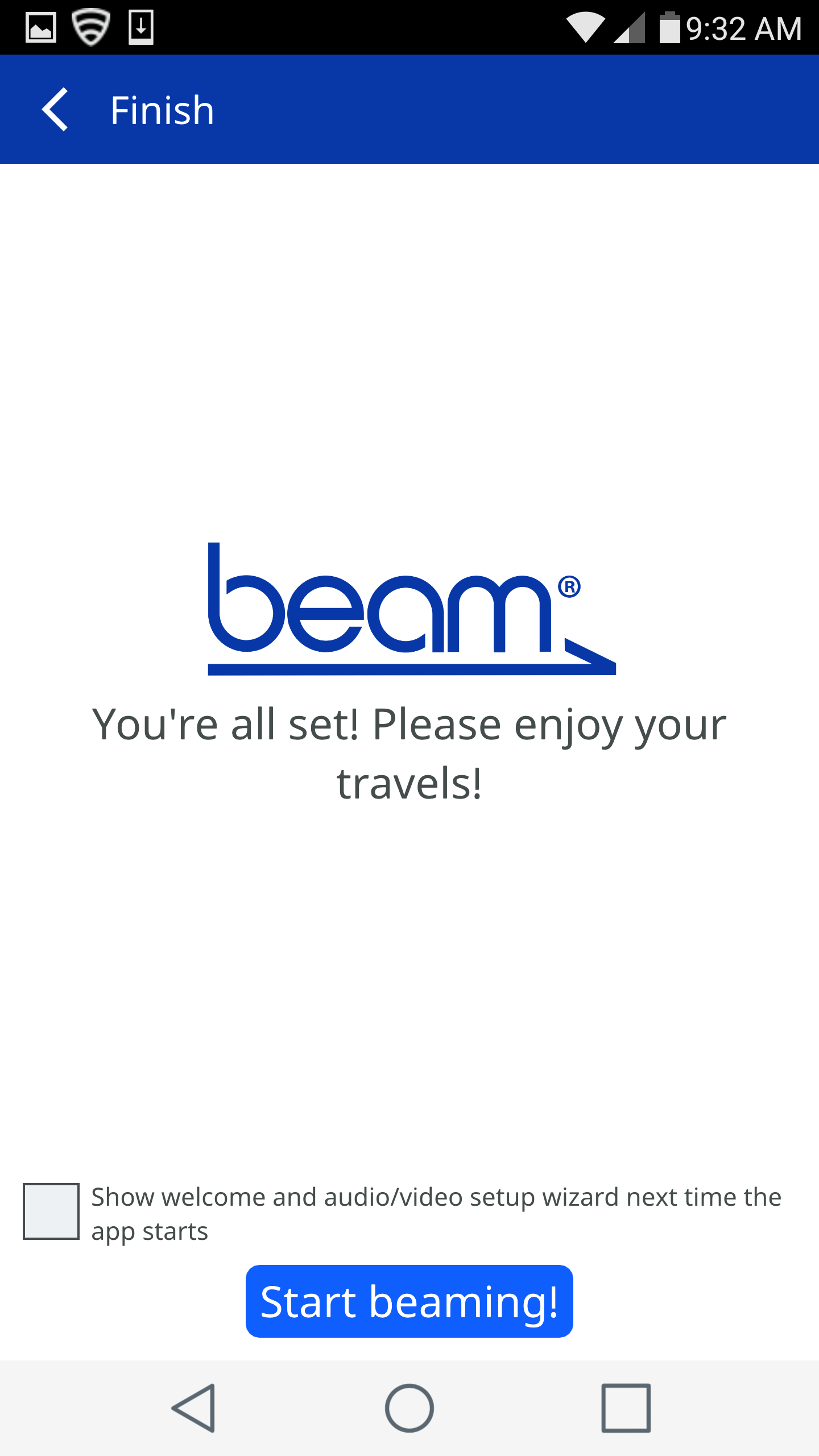 Beam Mobile App User Guide Beam