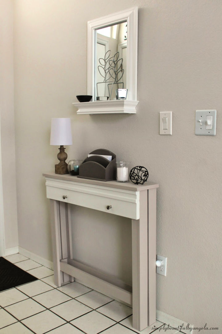 30 Free DIY Entry Table Plans and Ideas Suite 101