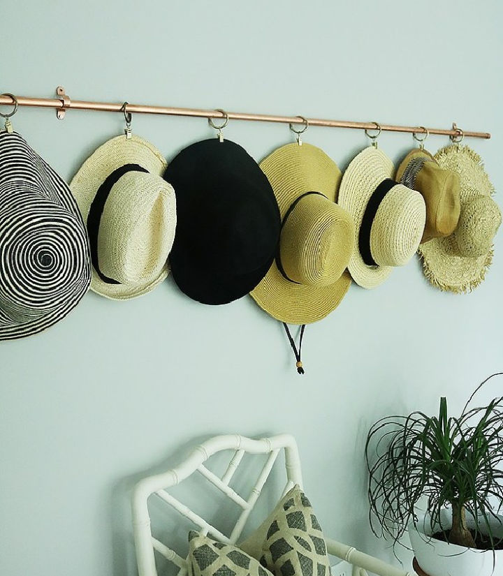 25 DIY Hat Rack Ideas Clever Hat Organizer Ideas