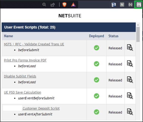 NetSuite Browser Extensions for Administrators and Developers!