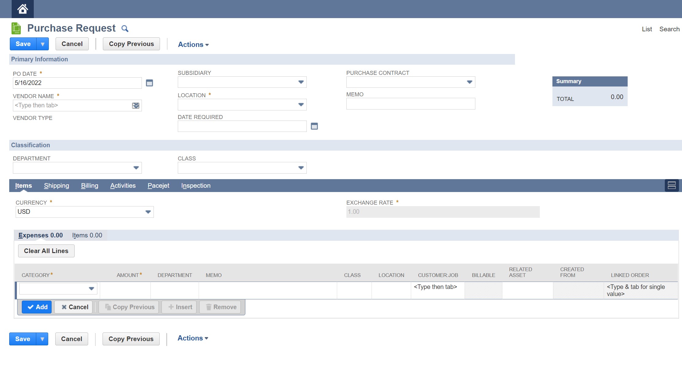 Purchase Approval Routing in NetSuite SuiteRep