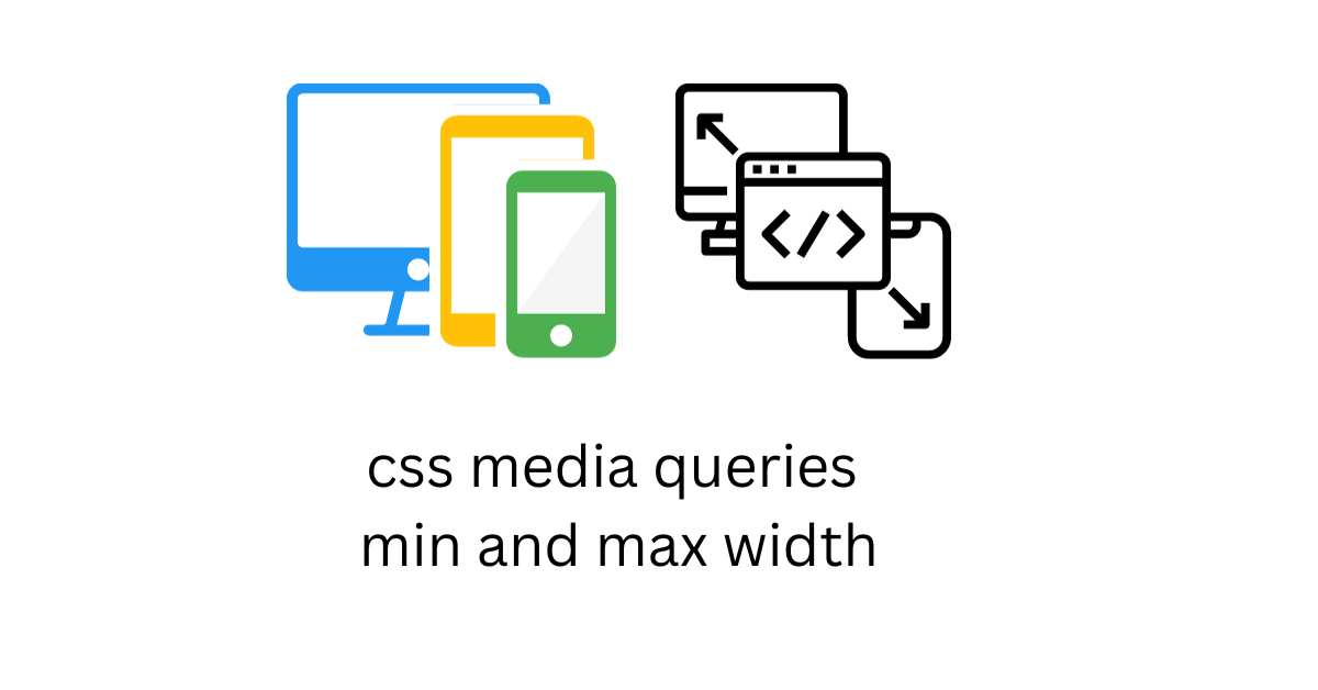 CSS media queries min and max width SUJON KUMAR DEY