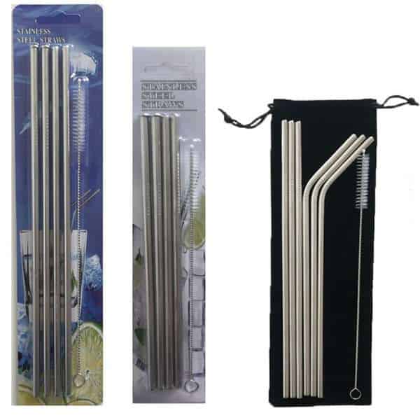 2018 New Pattern Stainless Steel Straws Wholesale OEM Factory